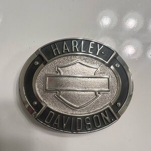 Harley-Davidson Silver Belt Buckle